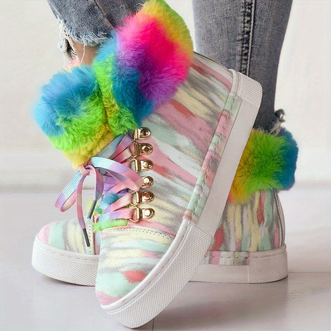 Isabelle Fluffy Boots - Für winterliche Wärme und Komfort