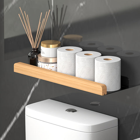 Stilvolle Wandregal Toilettenpapierhalter – Perfekt für Badezimmerorganisation