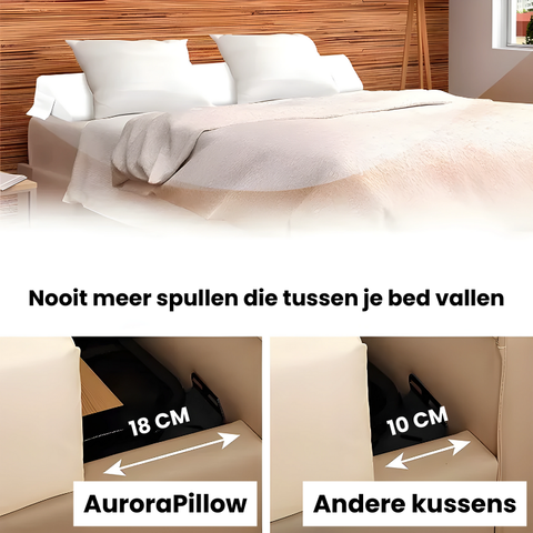 BedBuddy Kopfkissen – Komfort und Stauraum in Einem