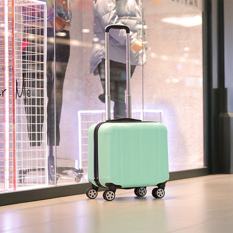 Stylischer 18-Zoll Koffer – Flugzeug Kabinenkoffer mit geräuschlosen Spinner-Rädern und robuster Konstruktion