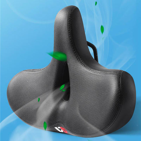 Ergonomisches Breites Fahrrad-Sattel mit Extra Polsterung für Komfortables Fahren