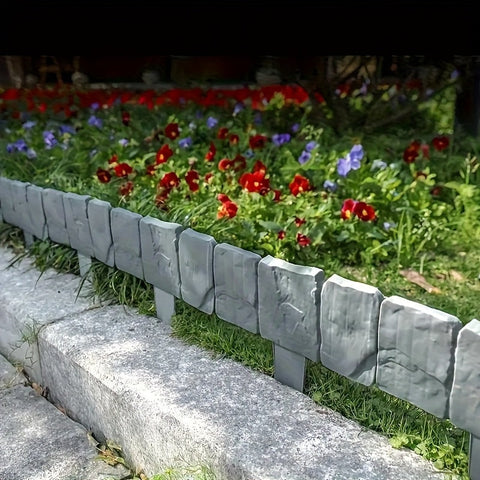 Steinoptik Gartenrand Set – Praktisch und Dekorativ