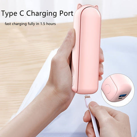 Tragbarer Ventilator mit Powerbank - Leise und Effizient für Unterwegs