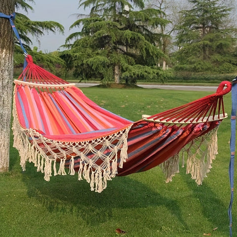Tusheng Bohemian Hängematte – Entspannen in Farbe und Komfort