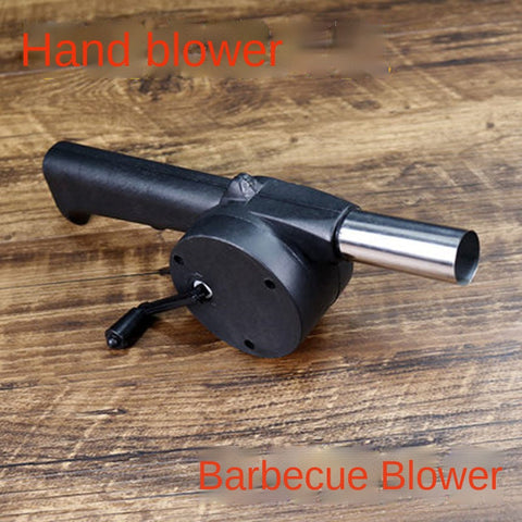 Tragbarer Handbläser – Perfekt für BBQs, Camping und Feuer machen