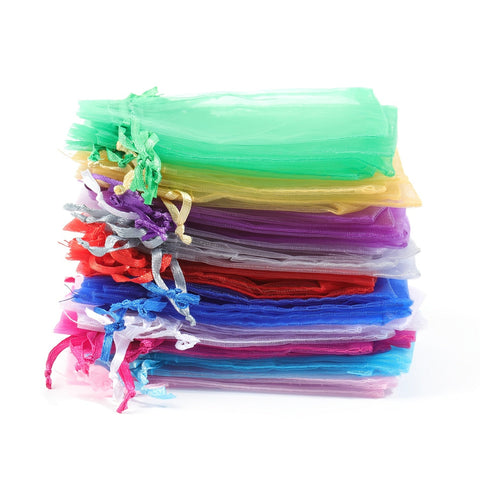 Elegante Organza-Beutel Set – Ideal für Geschenke und Festdekoration