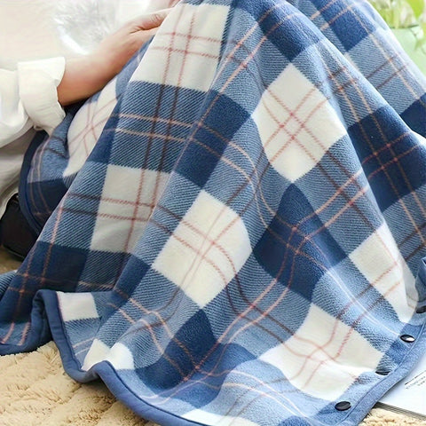 Tragbare Fleece Decke – Warm und Komfortabel für Zuhause, Arbeit und Outdoor