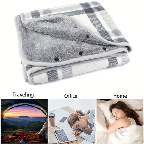 Tragbare Fleece Decke – Warm und Komfortabel für Zuhause, Arbeit und Outdoor