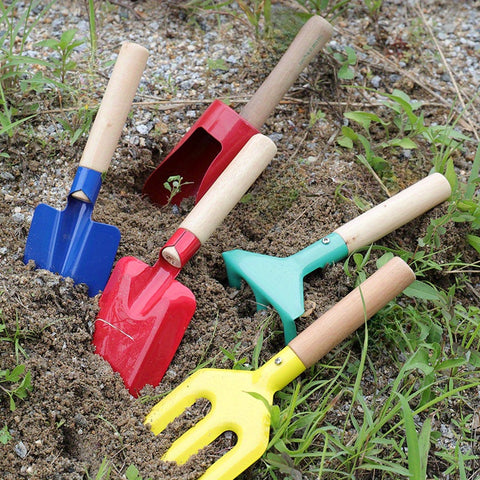 Bunte Kinder Garten- und Sandspielzeugset – Spielzeugset für drinnen und draußen