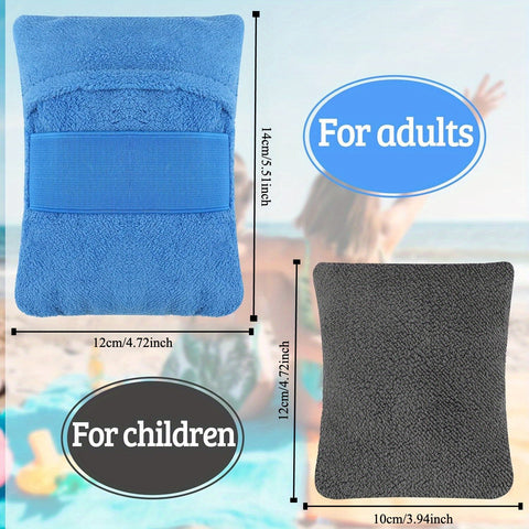Strand Sand Entfernen Tasche – Schnelles Sandentfernen mit Elastischem Band für Strand und Urlaub