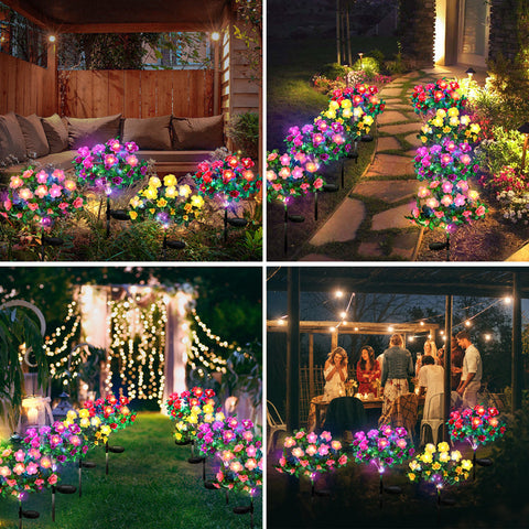 FloraGlow Solarenergie Lampen – Für einen bezaubernden Garten