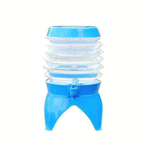 Tragbarer Faltbarer Wassereimer – 3,5L mit Klapphahn