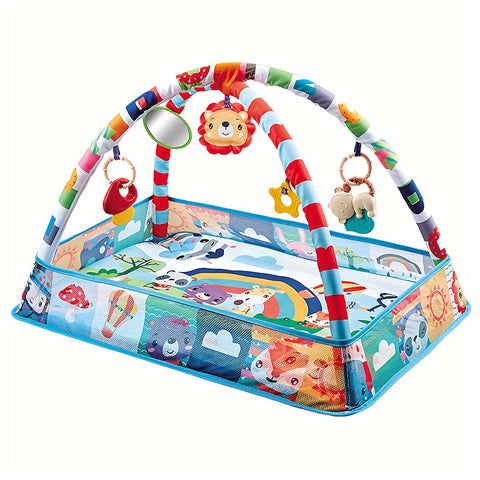 Happy Play Gym - Bunte Spielzelt mit Zubehör für Babys