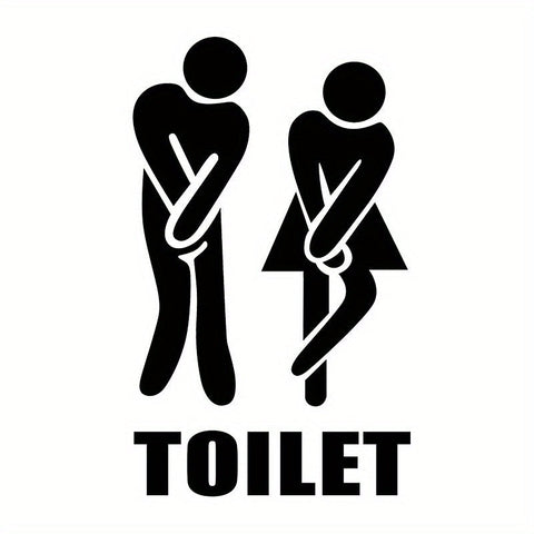 Fröhliche Toilettenaufkleber - Für Ein Kreatives Badezimmer