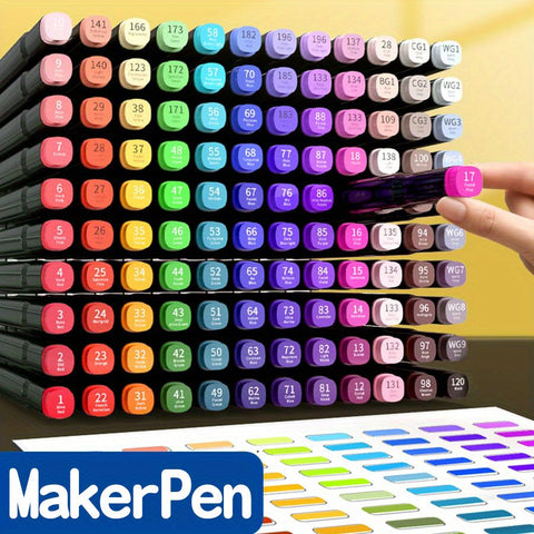 TouchHero 168 Farben Alkoholmarker Set – Professionell und Vielseitig