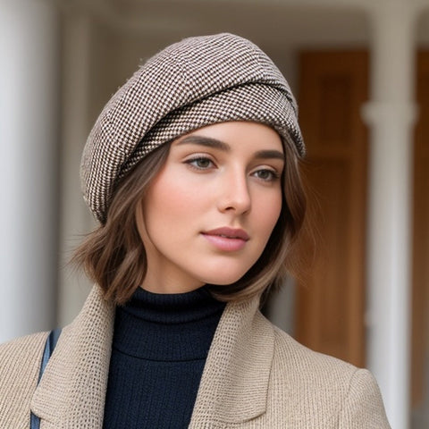 Sophie Retro Baret – Stilvolle Wintermütze für kalte Tage