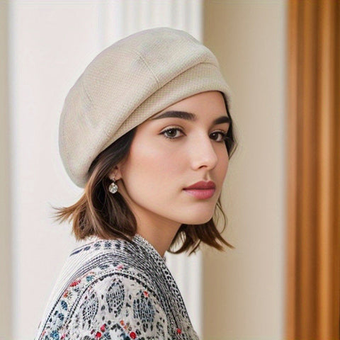 Sophie Retro Baret – Stilvolle Wintermütze für kalte Tage