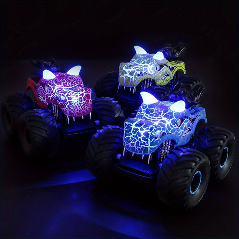 DinoBlaze Stuntauto - Spektakulärer RC Monstertruck mit Rauch & Licht