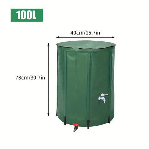 FlexiTank Faltbarer Wasserbehälter - 50L / 100L Nachhaltiger PVC-Wassertank