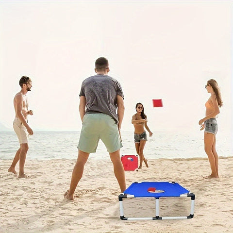 Tragbares Cornhole-Spielset – Perfekt für Familienvergnügen im Freien