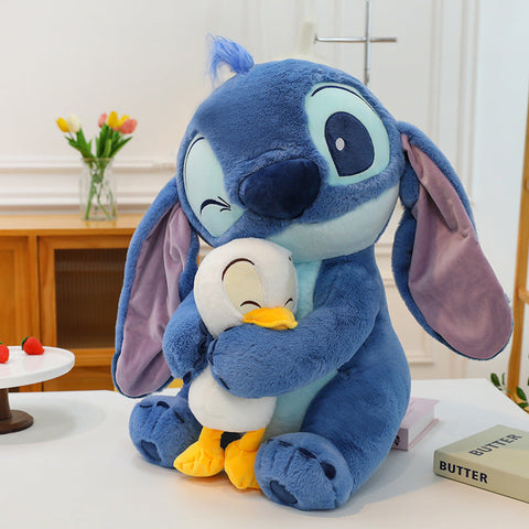 Kawaii Stitch Plüsch-Kuscheltier - Süßes Cartoon-Schlafspielzeug für die Schlafenszeit und Dekoration
