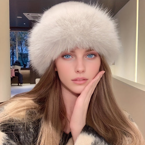 Sanne Luxe Kunstfell Mütze – Für Wärme und Stil im Winter