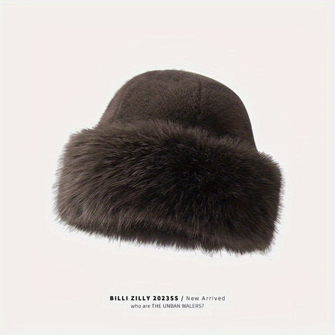 Sanne Luxe Kunstfell Mütze – Für Wärme und Stil im Winter