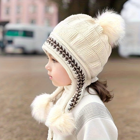 Kleine Winterprincessinnen Mütze - Für Stil & Wärme