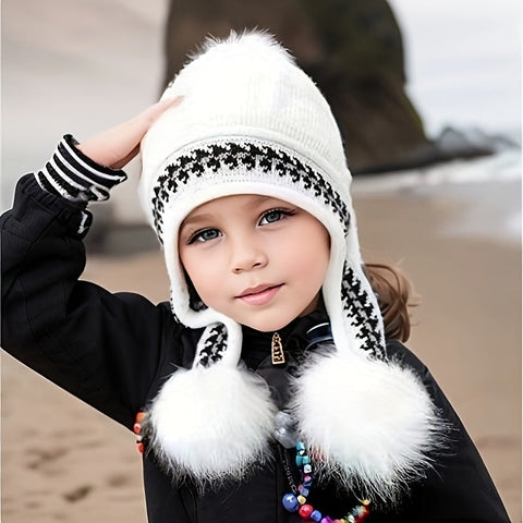 Kleine Winterprincessinnen Mütze - Für Stil & Wärme