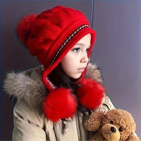 Kleine Winterprincessinnen Mütze - Für Stil & Wärme