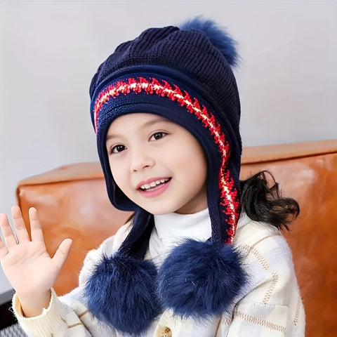 Kleine Winterprincessinnen Mütze - Für Stil & Wärme