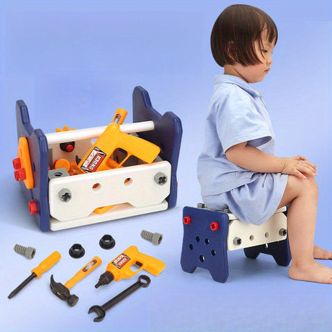 BuilderPro Educative Kinder Werkzeugset - Für Kreatives Bauen und Spielen