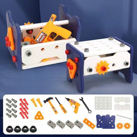 BuilderPro Educative Kinder Werkzeugset - Für Kreatives Bauen und Spielen