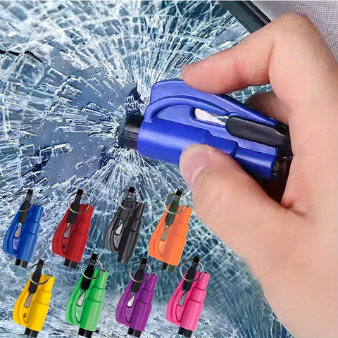 CrashSafe Auto-Sicherheits Hammer - Nothilfsmittel für Glasbruch und Sicherheit
