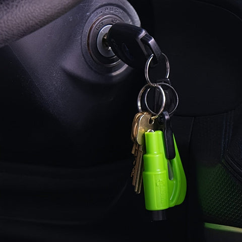 CrashSafe Auto-Sicherheits Hammer - Nothilfsmittel für Glasbruch und Sicherheit