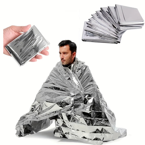 ThermoShield Notdecke - Kompakt und wasserdicht, für optimale Wärmehaltung