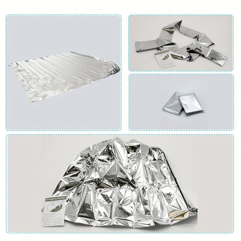 ThermoShield Notdecke - Kompakt und wasserdicht, für optimale Wärmehaltung