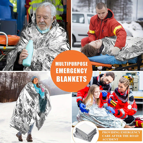 ThermoShield Notdecke - Kompakt und wasserdicht, für optimale Wärmehaltung