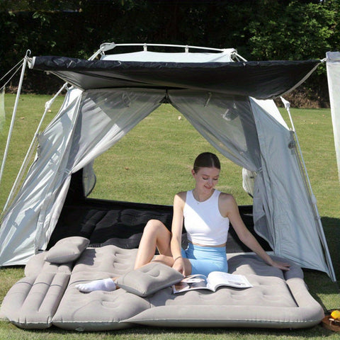 RoadRest Aufblasbares Auto Bett – Perfekter Reisebegleiter für komfortables Schlafen
