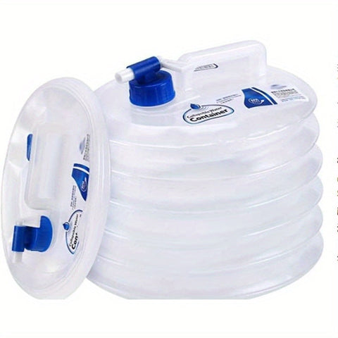 HydroPack Faltbarer Wasserbehälter - 15L Leckfreie und tragbare Lösung