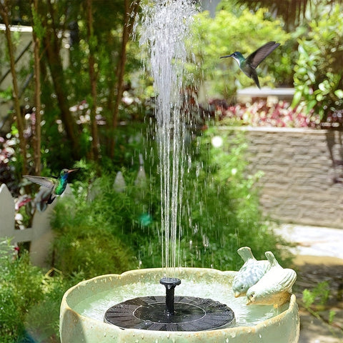 Solarbetriebene Wasserpumpe für Gärten und Teiche – Nachhaltig und Energiesparend für Außenbrunnen