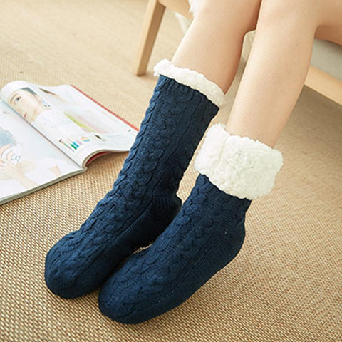 Warme Wintersocken - Für gemütliche Abende zu Hause