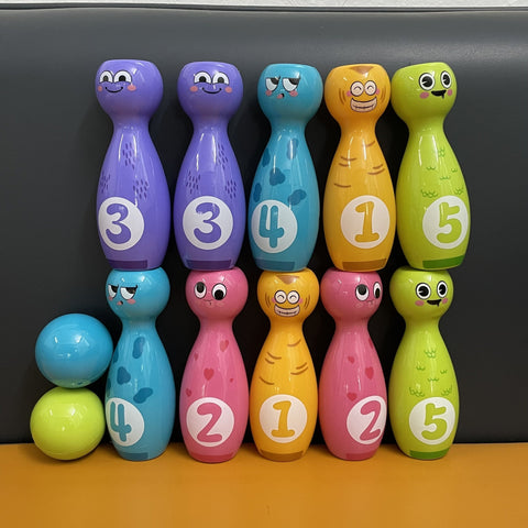 Fröhliches Kinder-Bowling-Set - Für Spaß und Entwicklung
