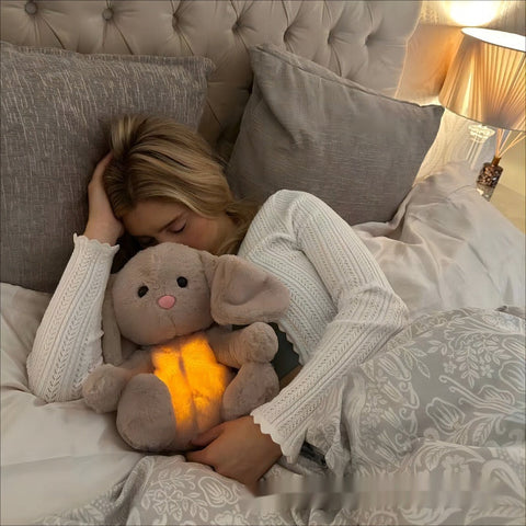 Träumendes Kuschelkaninchen – Für Entspannung und Komfort