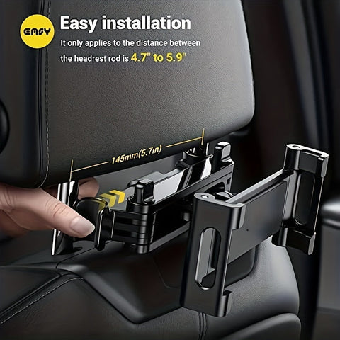 Tablet Halter für Auto Kopfstütze – Verstellbare Halterung für Tablets und Smartphones