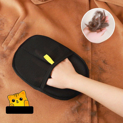 FurEase Haustierhaareentfernungshandschuhe – 4 Stück für Hunde und Katzen