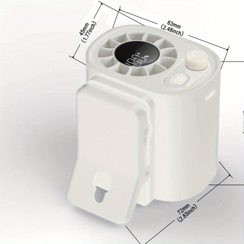 BreezeClip Mini Ventilator – Leistungsstarke Kühlung, Überall und Immer