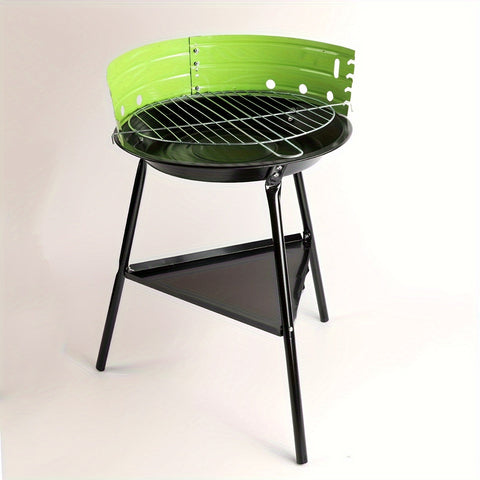 Tragbarer Metallgrill – Zerlegbar, Leichtgewicht und Perfekt für Camping oder Garten