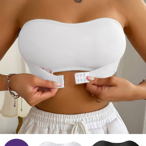 Nahtloses Bandeau-BH - Weich und Bequem Ohne Bügel