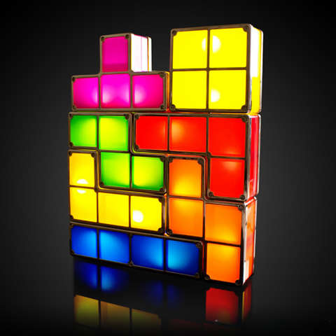 Bloklight Retro Stimmungslicht – Einzigartiger Stil und warme Atmosphäre